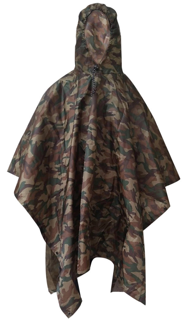 Rain Poncho - Hiking Pack Cover Waterproof Raincoat 6