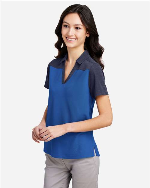 Women's Fusion ChromaSoft™ Colorblock Polo - CE112CW 4