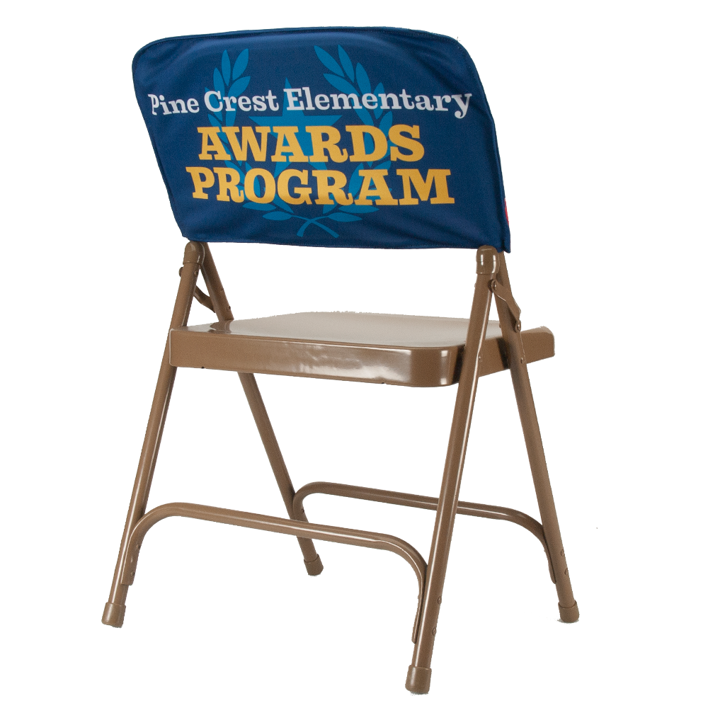 11" x 20" Full Color Chair Back Cover 5