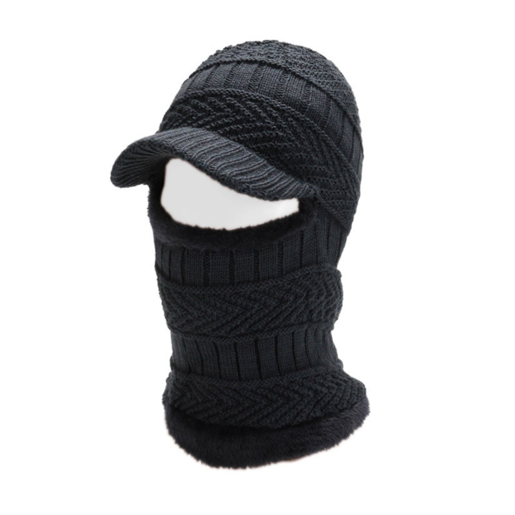 Winter Knitted Balaclava Beanie Warm Cycling Ski Hat 4