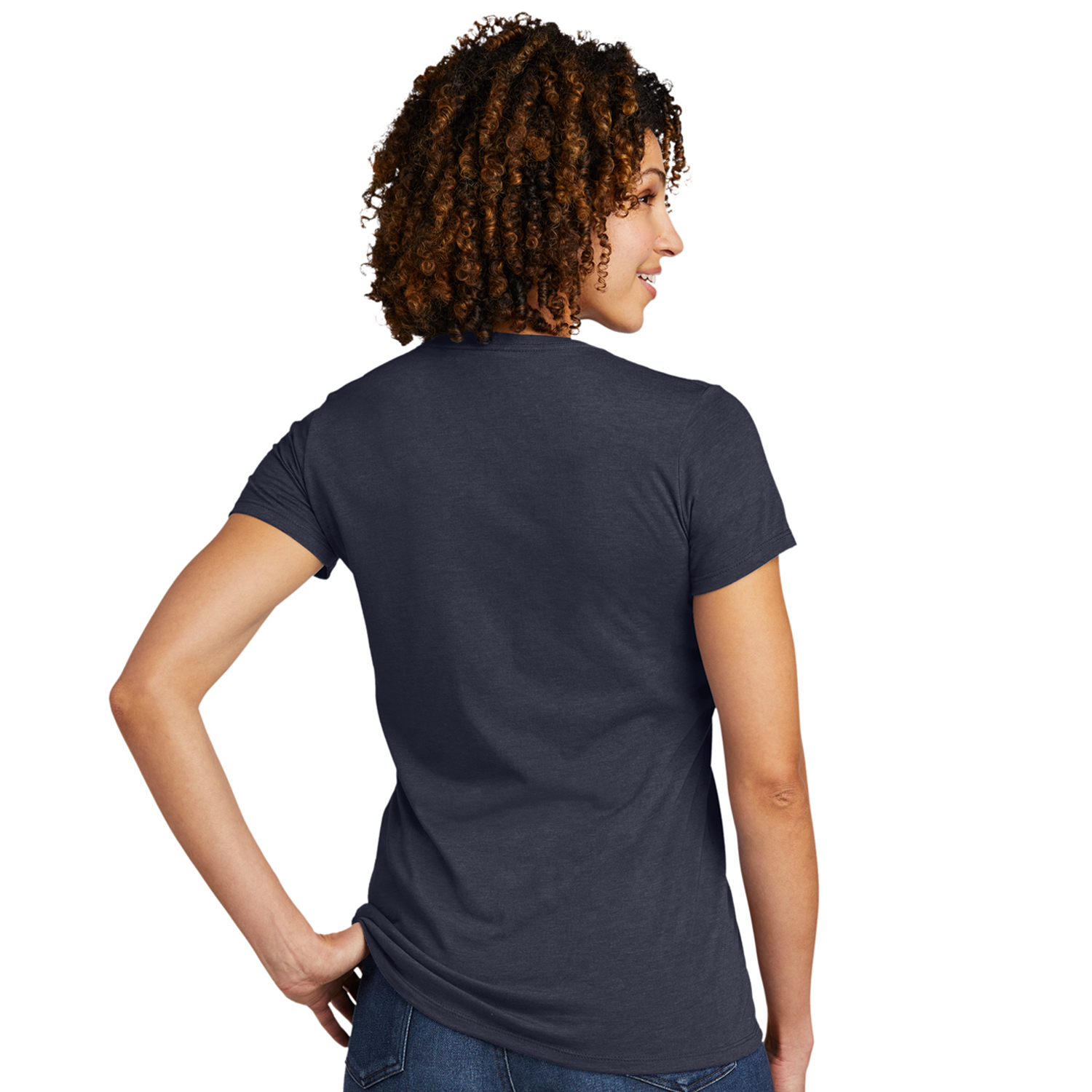 Allmade® Women's Tri-Blend V-Neck Tee 1