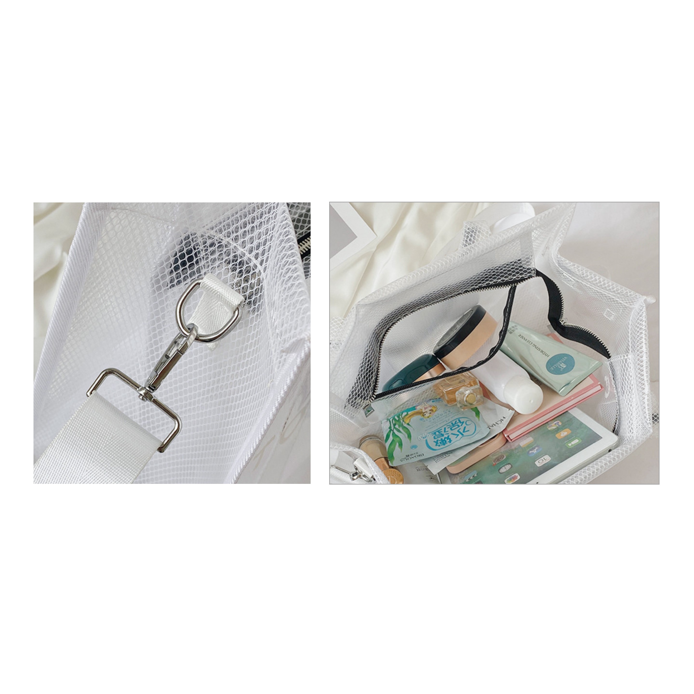 Clear PVC Tote Bag (direct import) 5
