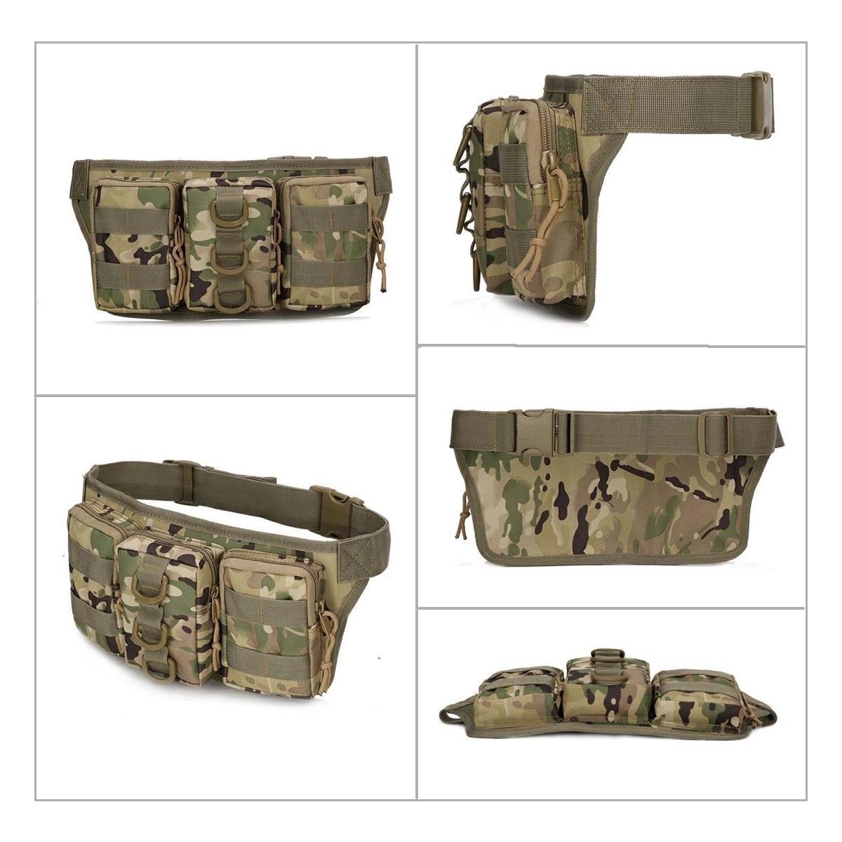 Camouflage Tactical Waist Pack 2