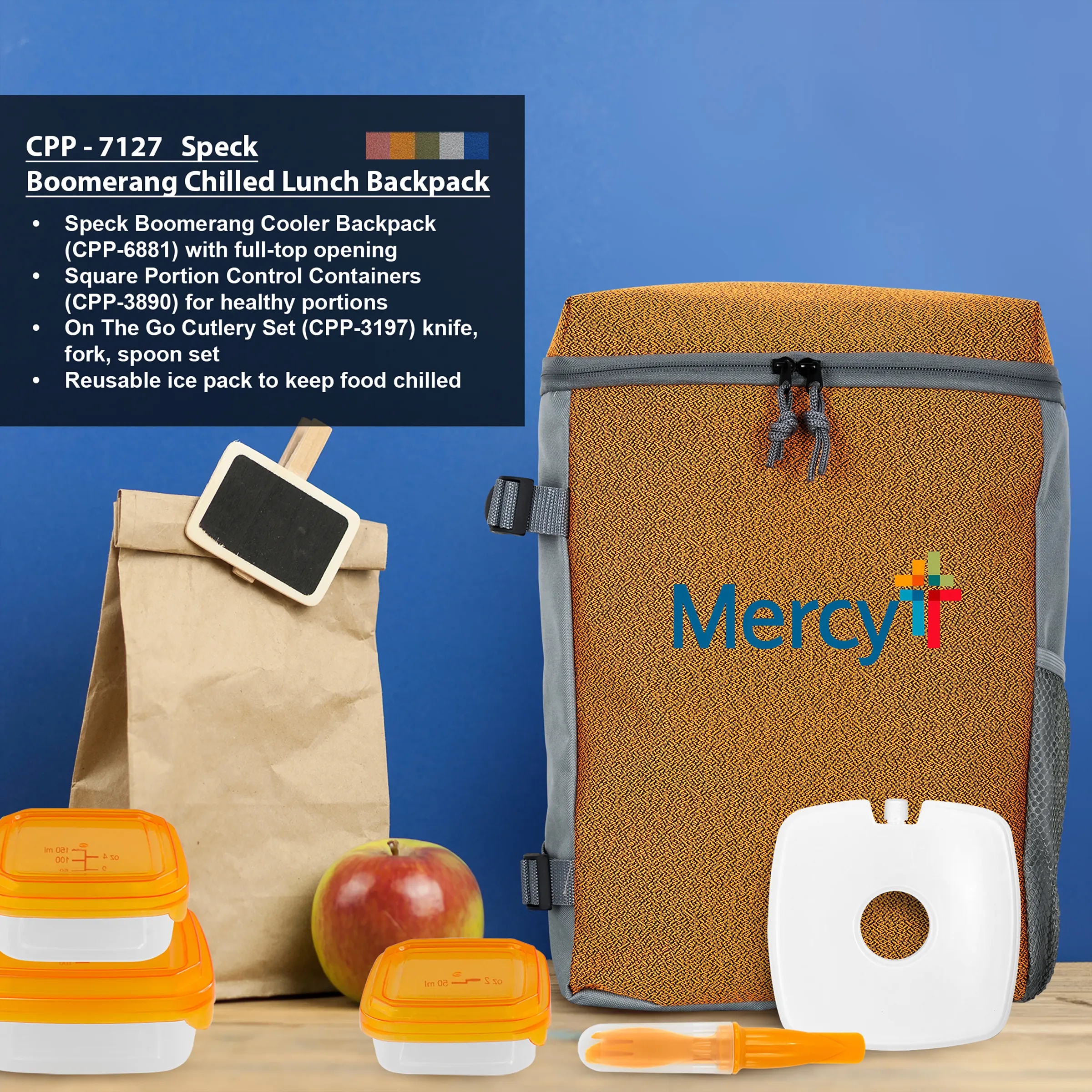 SPECK BOOMERANG CHILLED LUNCH BACKPACK 9