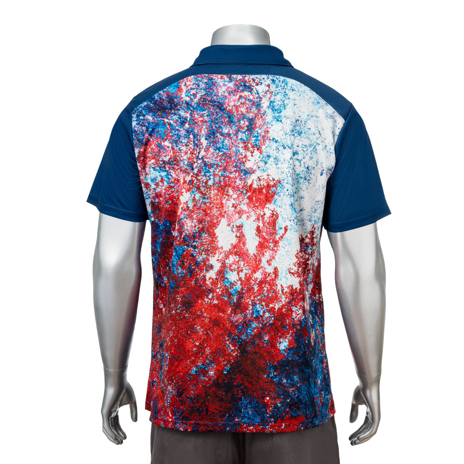 Mossy Oak® Men's 4.4 oz. Polyester Interlock Raglan Short Sleeve Polo, UPF 50+ 8