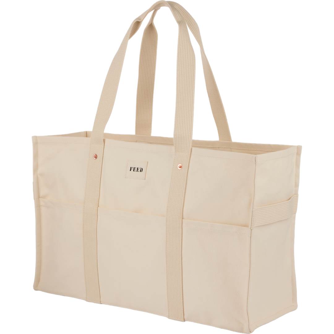 FEED Organic Cotton Large Market Tote 24