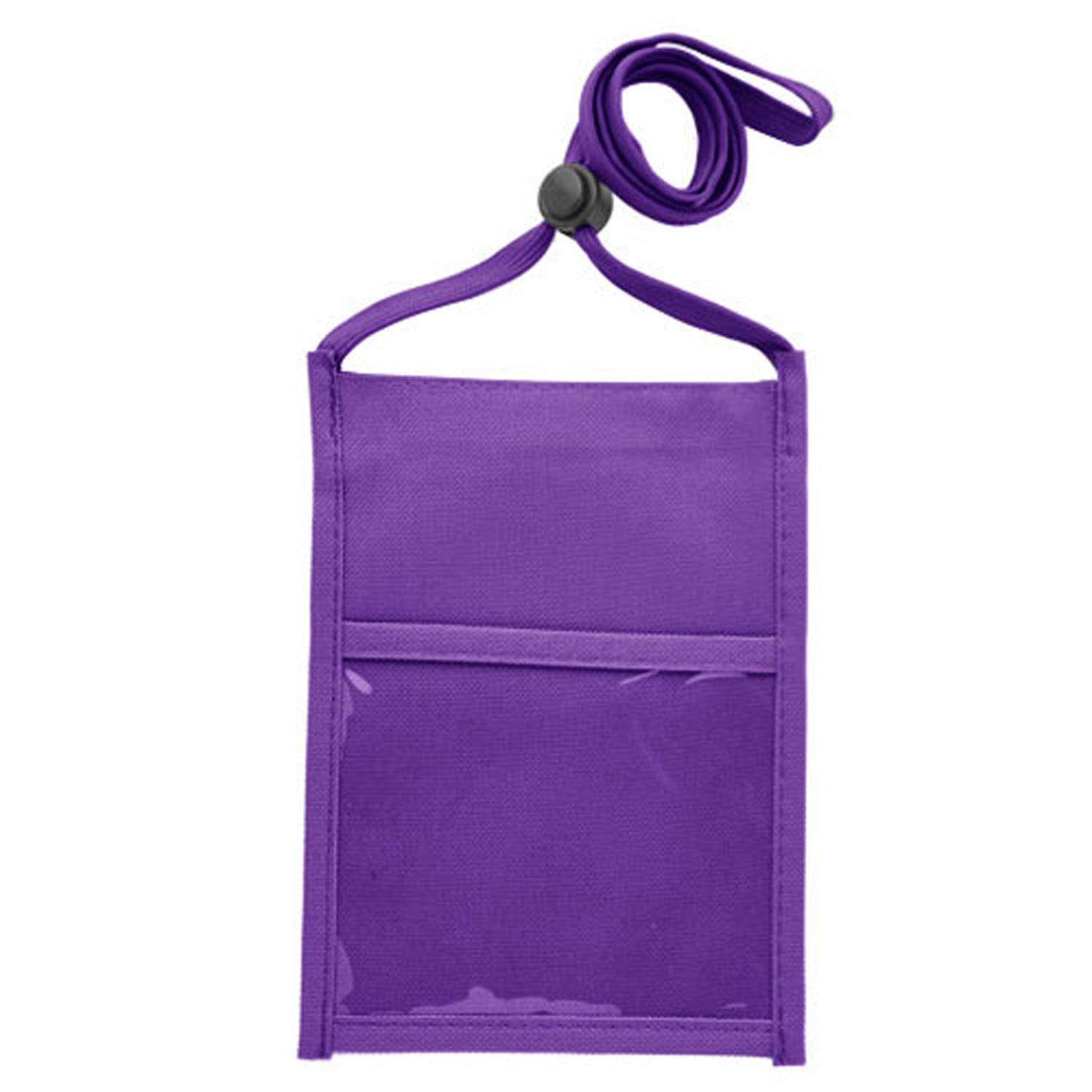 POLYESTER PREMIUM DOUBLE WINDOW POUCH