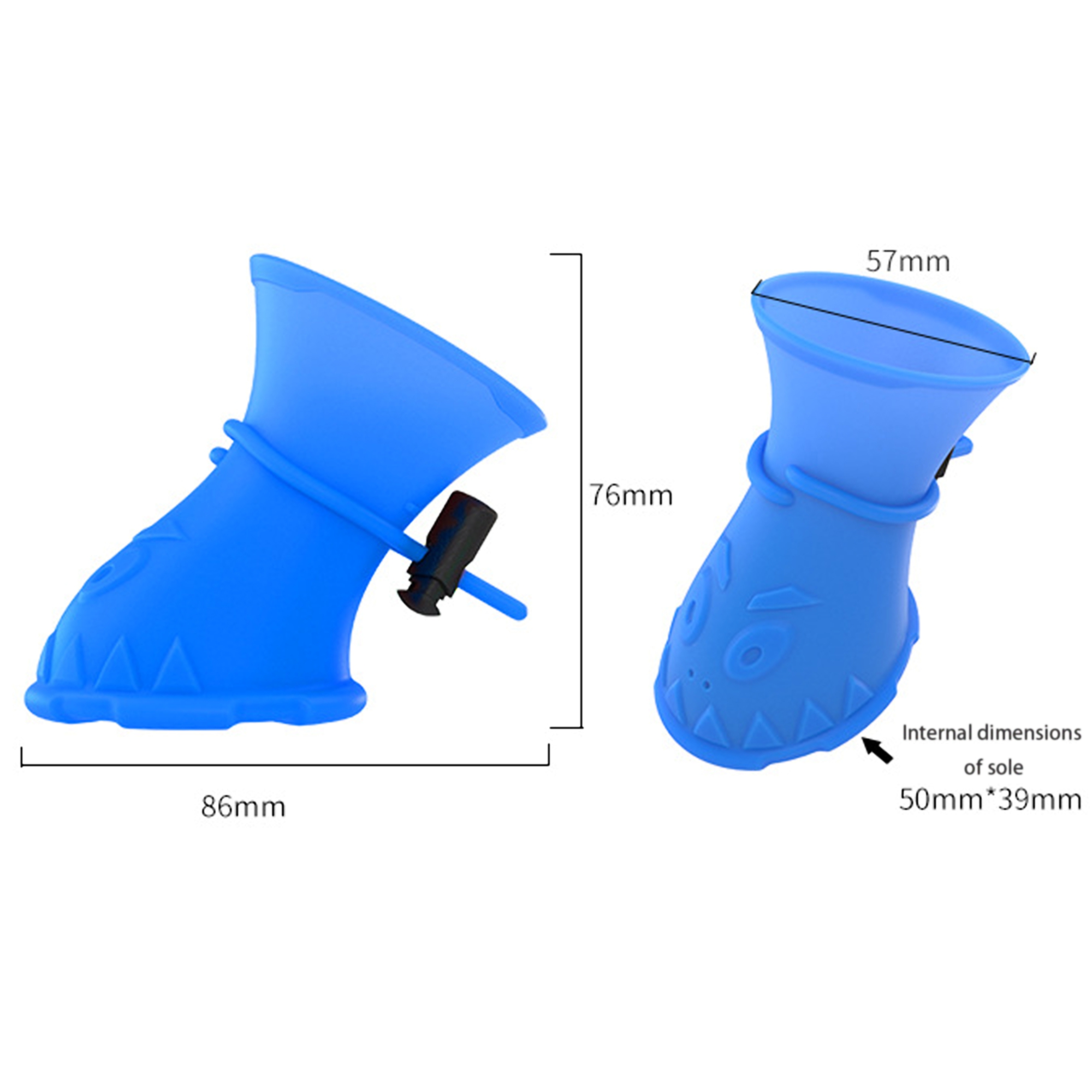 Pet Dog Rain Shoes 4