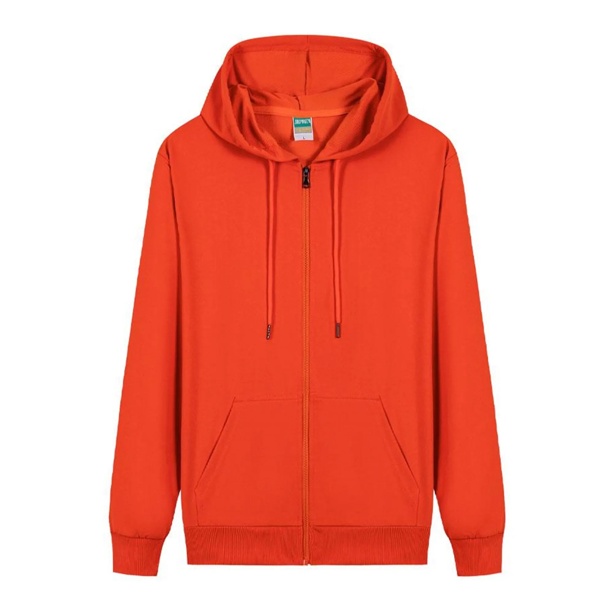 Zip Up Hooded Sweatshirt Jacket 6
