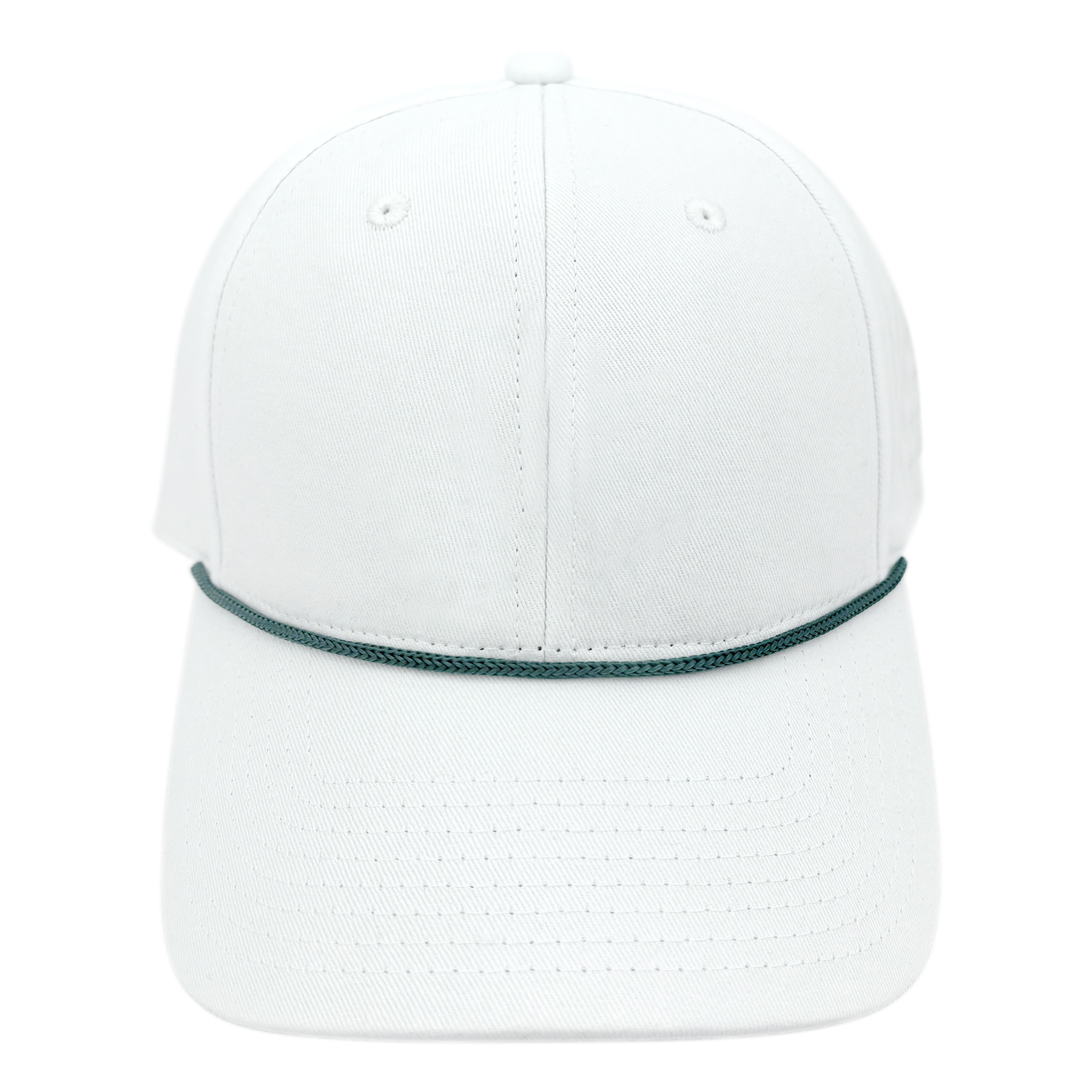 3D Embroidery 6-Panel Cotton Baseball Cap With Cord 2