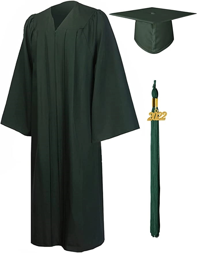 GradSeason Matte Graduation Gown Cap Tassel Set 2025 13