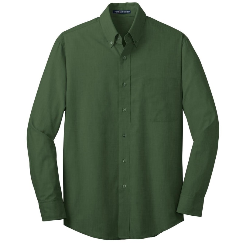 Port Authority Crosshatch Easy Care Shirt. 3