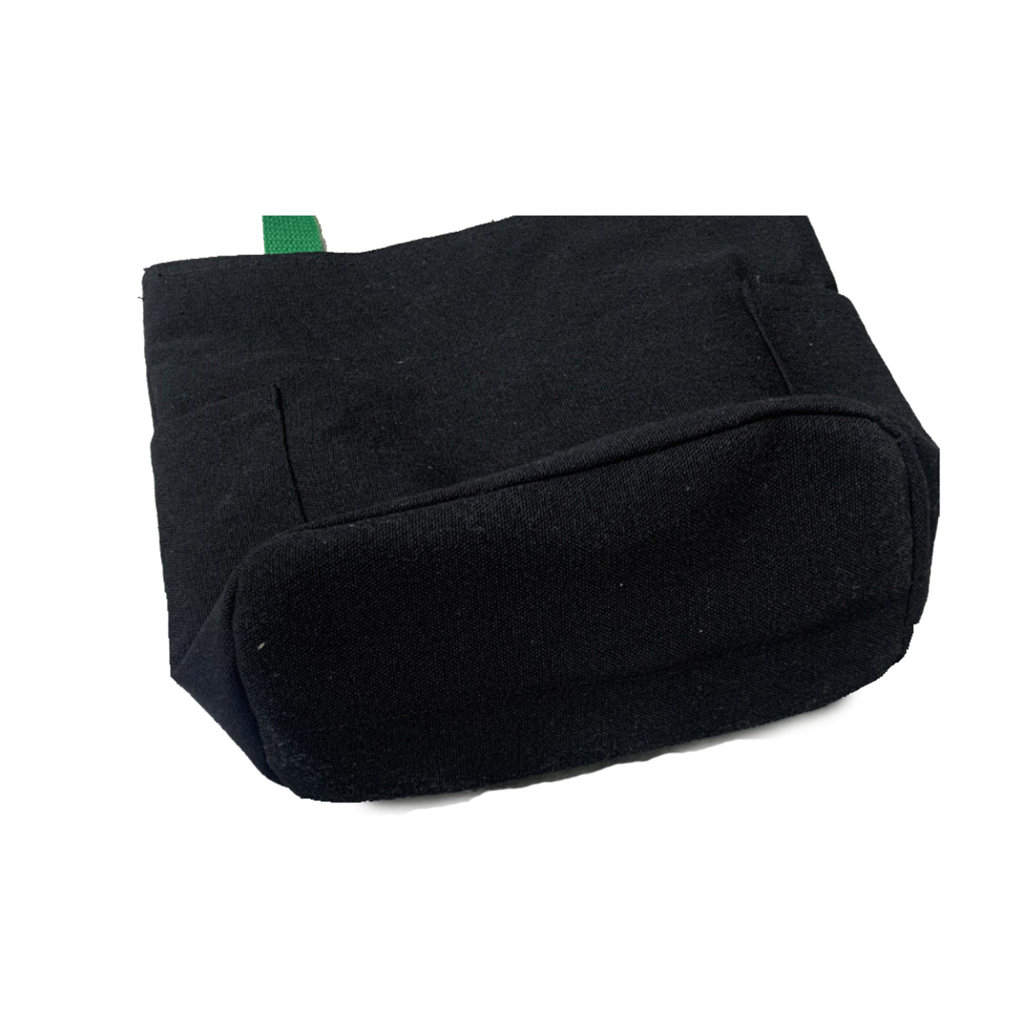 Canvas Tote Bag with Outer Pocket, custom tote bag with logo imprint 4