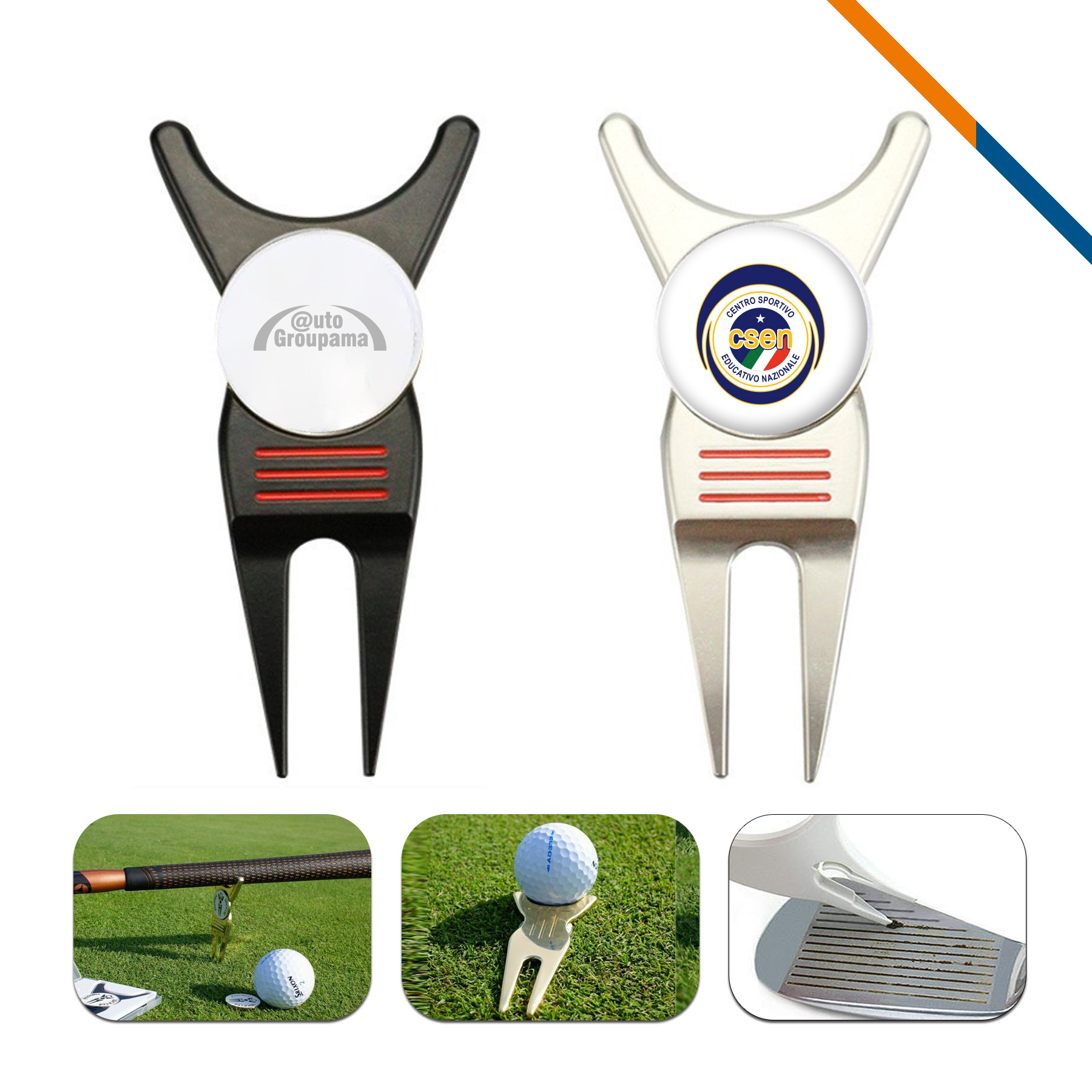 Cuppick Ball Marker Golf Divot Tool 3