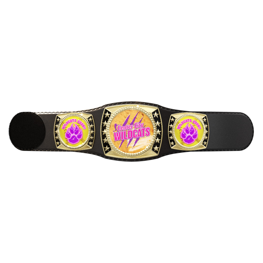 Express Vibraprint® Lil' Legacy Champion Award Belt 3