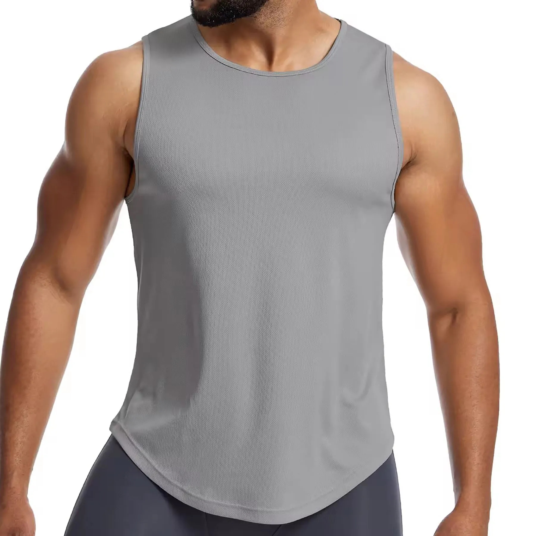 Men's Mesh Breathable Sleeveless Vest 9