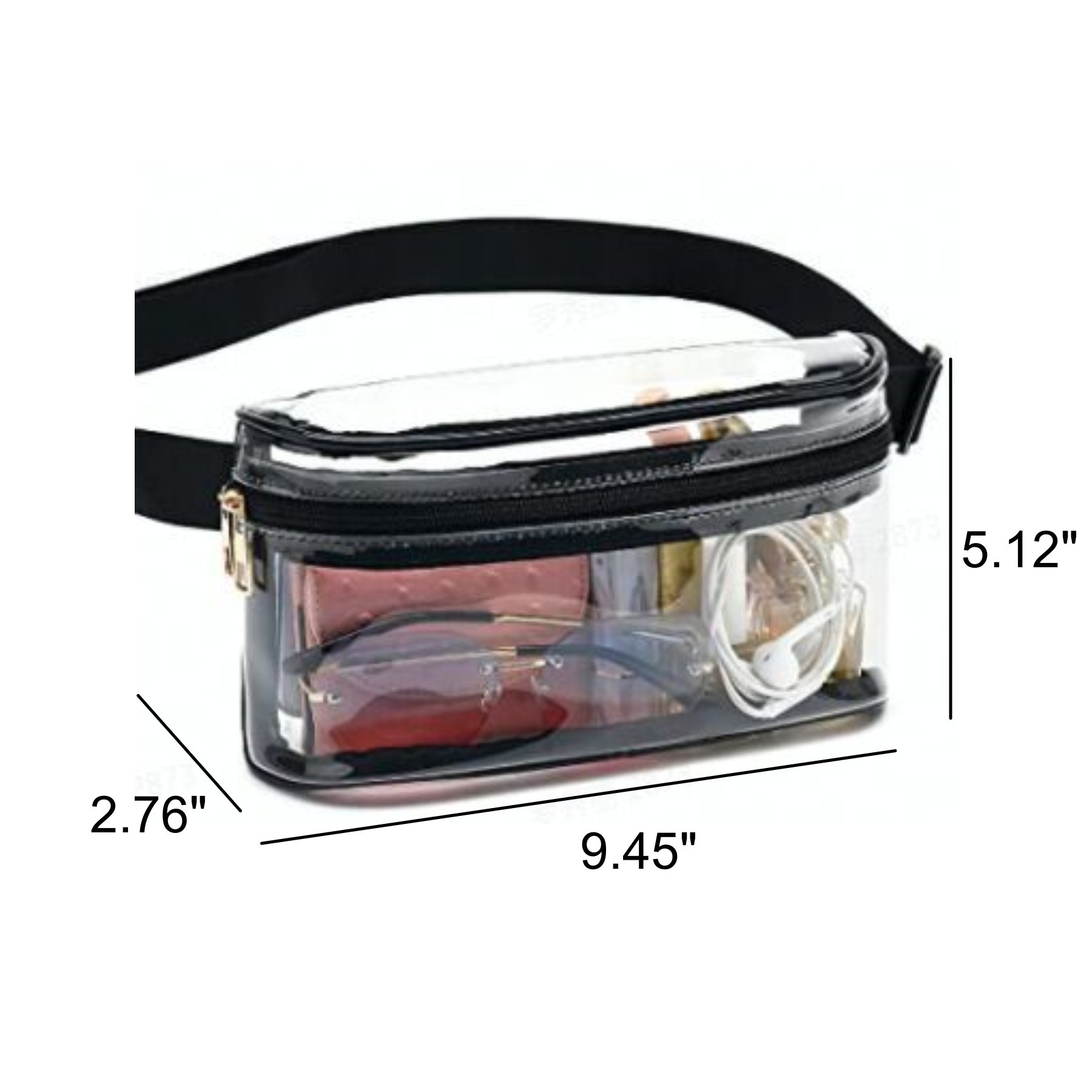 Laser Clear PVC Fanny Pack 2