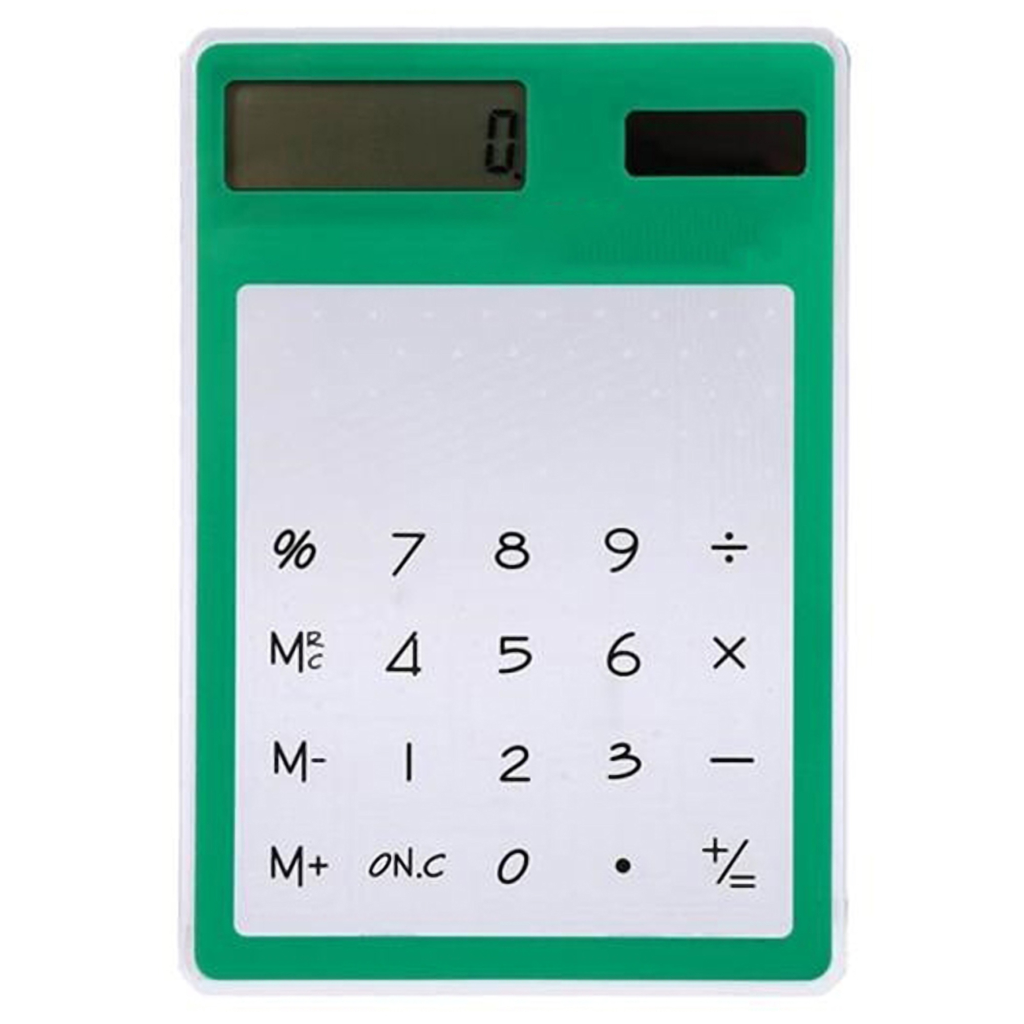 Ultra Thin Transparent Solar Calculator 4