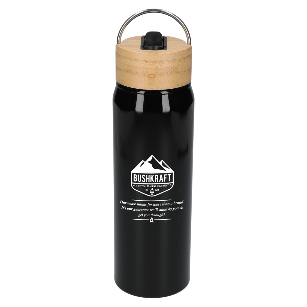 Billy 26oz Aluminum Bottle w/ FSC® Bamboo Lid 141
