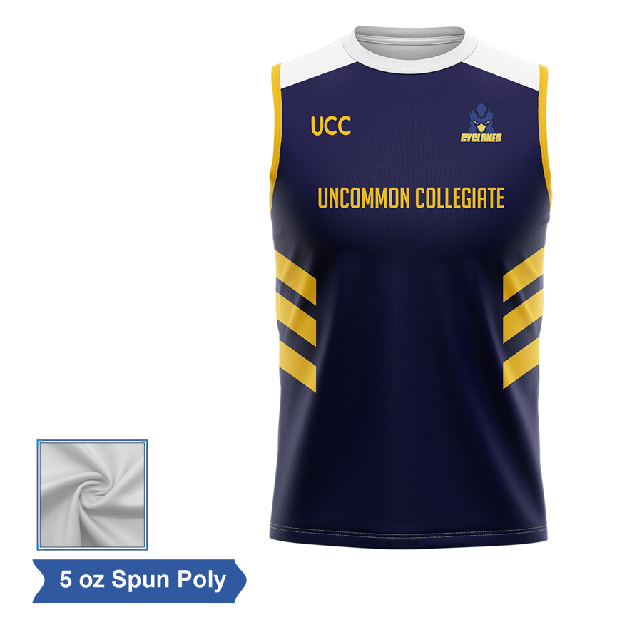 Sublimation Spun Polyester (Cotton Touch) Sleeveless T-Shirt 3