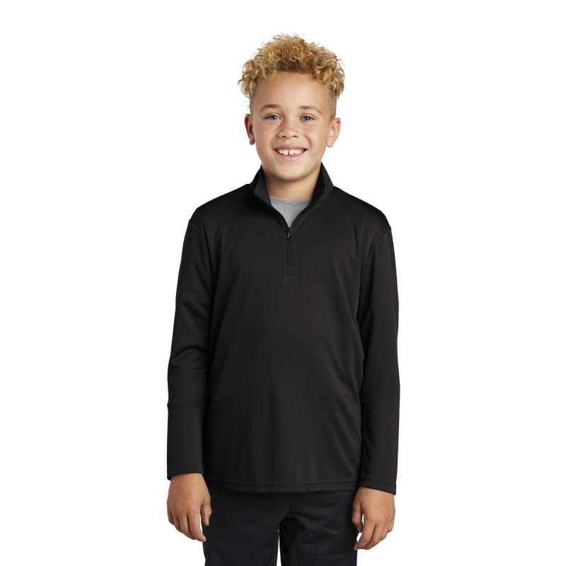 Sport-Tek Youth PosiCharge Competitor 1/4-Zip Pullover. 14