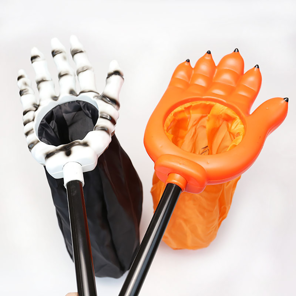 Halloween Prop Pumpkin Palm Magic Bag Candy Bag 4