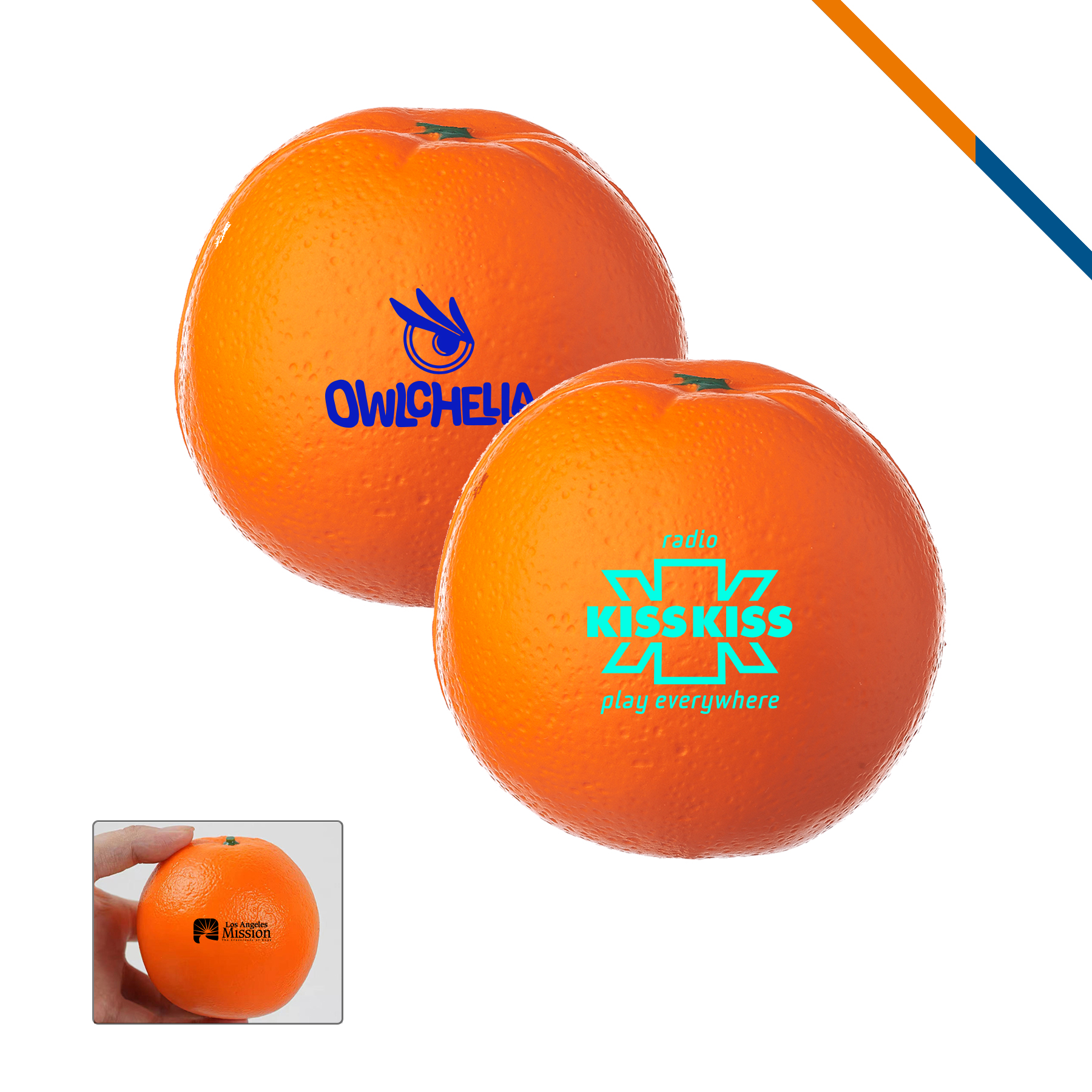 Lotty Orange Stress Ball 8