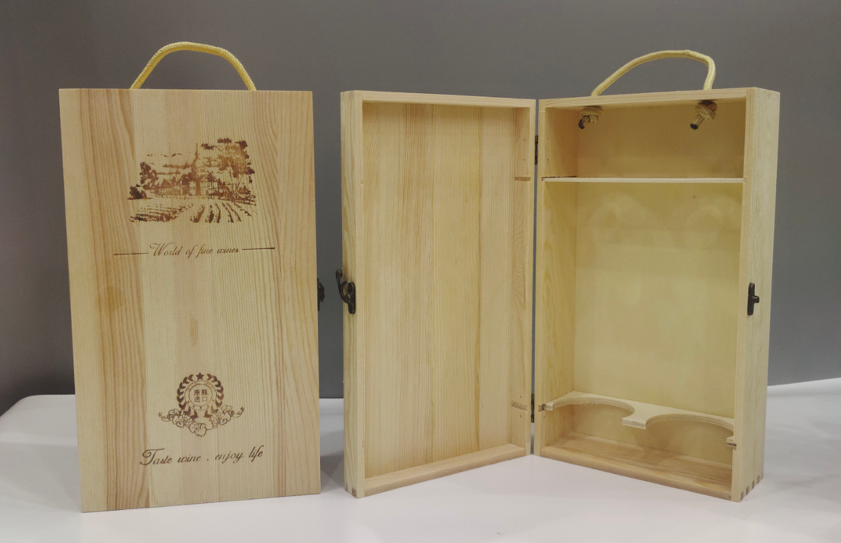 Double Pine Wine Box 7