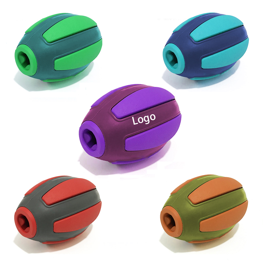 Rubber Football Dog Toy 7