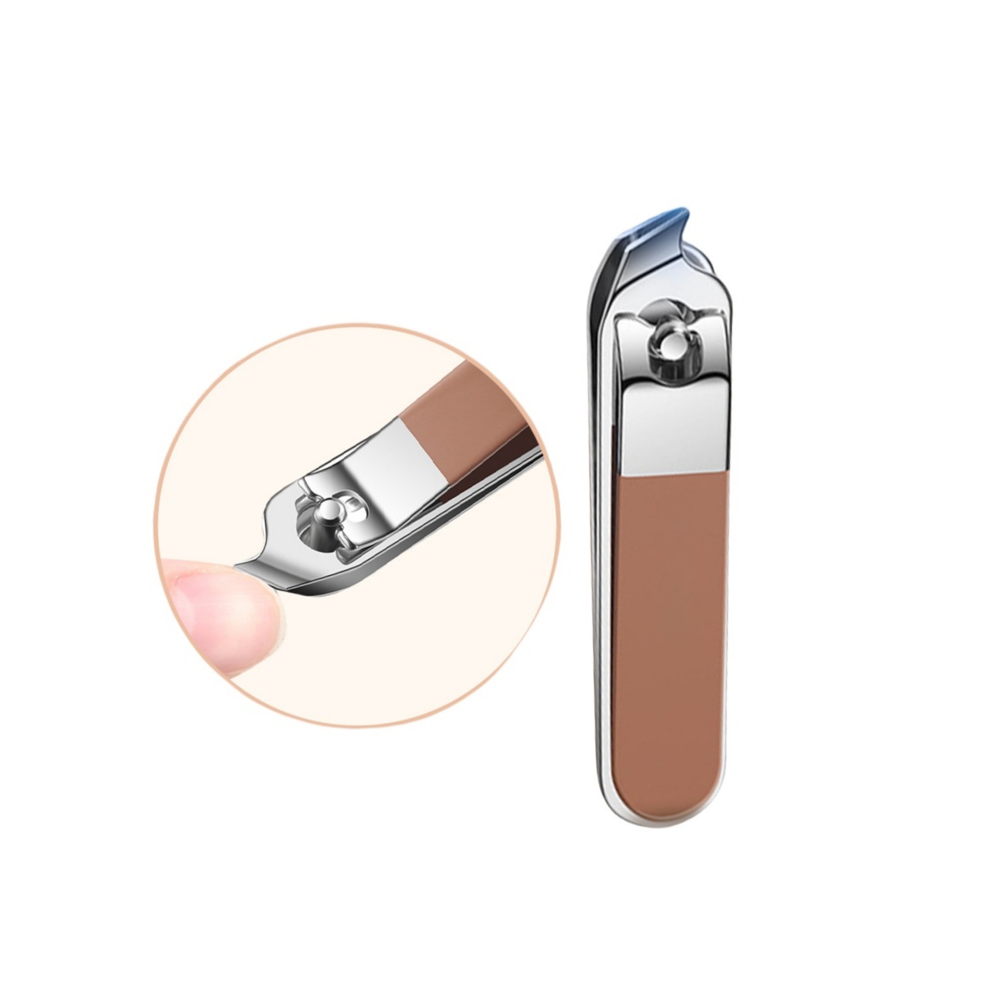 Portable Travel Mate Steel Nail Clippers Set 3