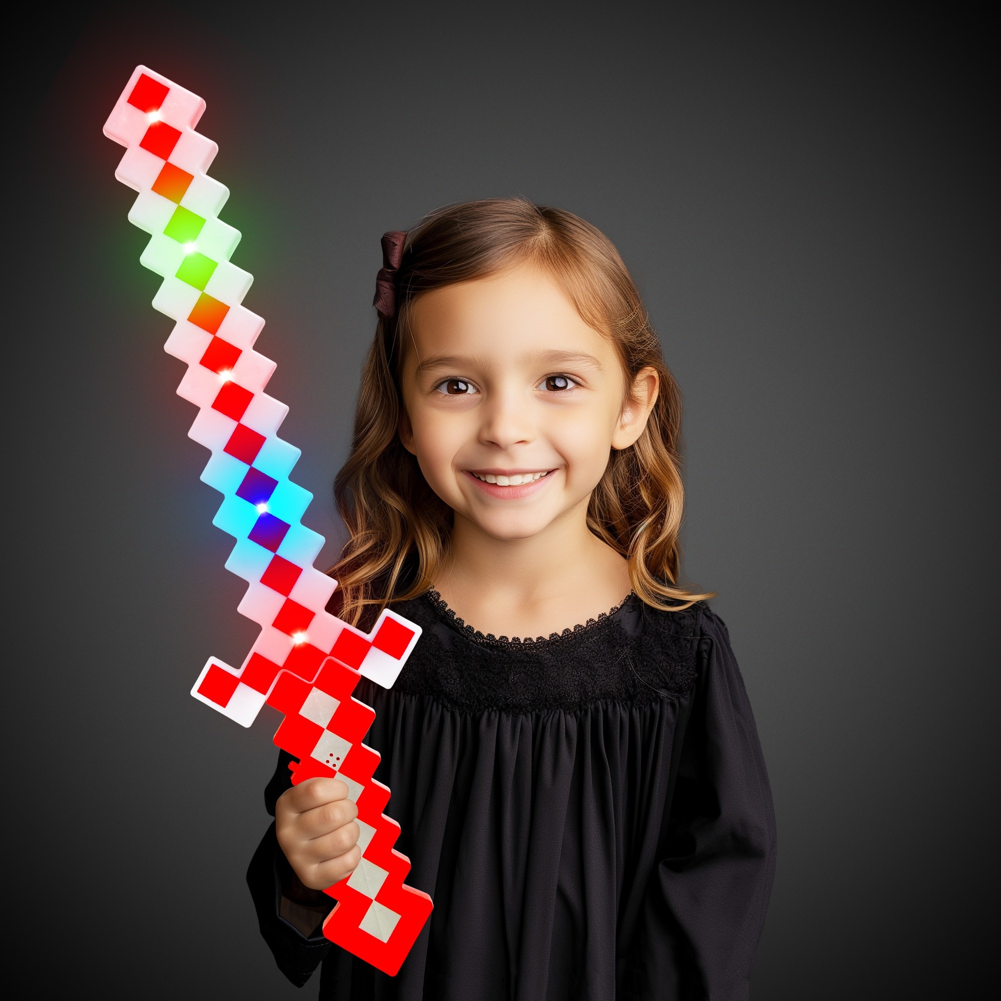 LED Red Pixel Sword 6