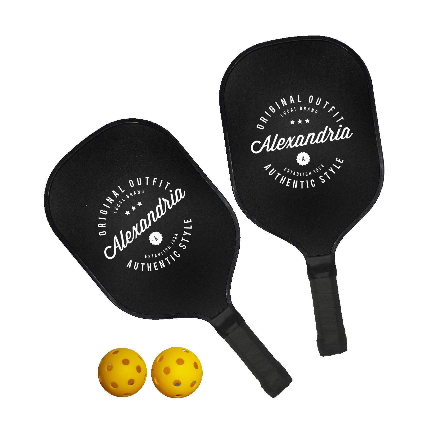 Smasher Pickleball Set Black 1