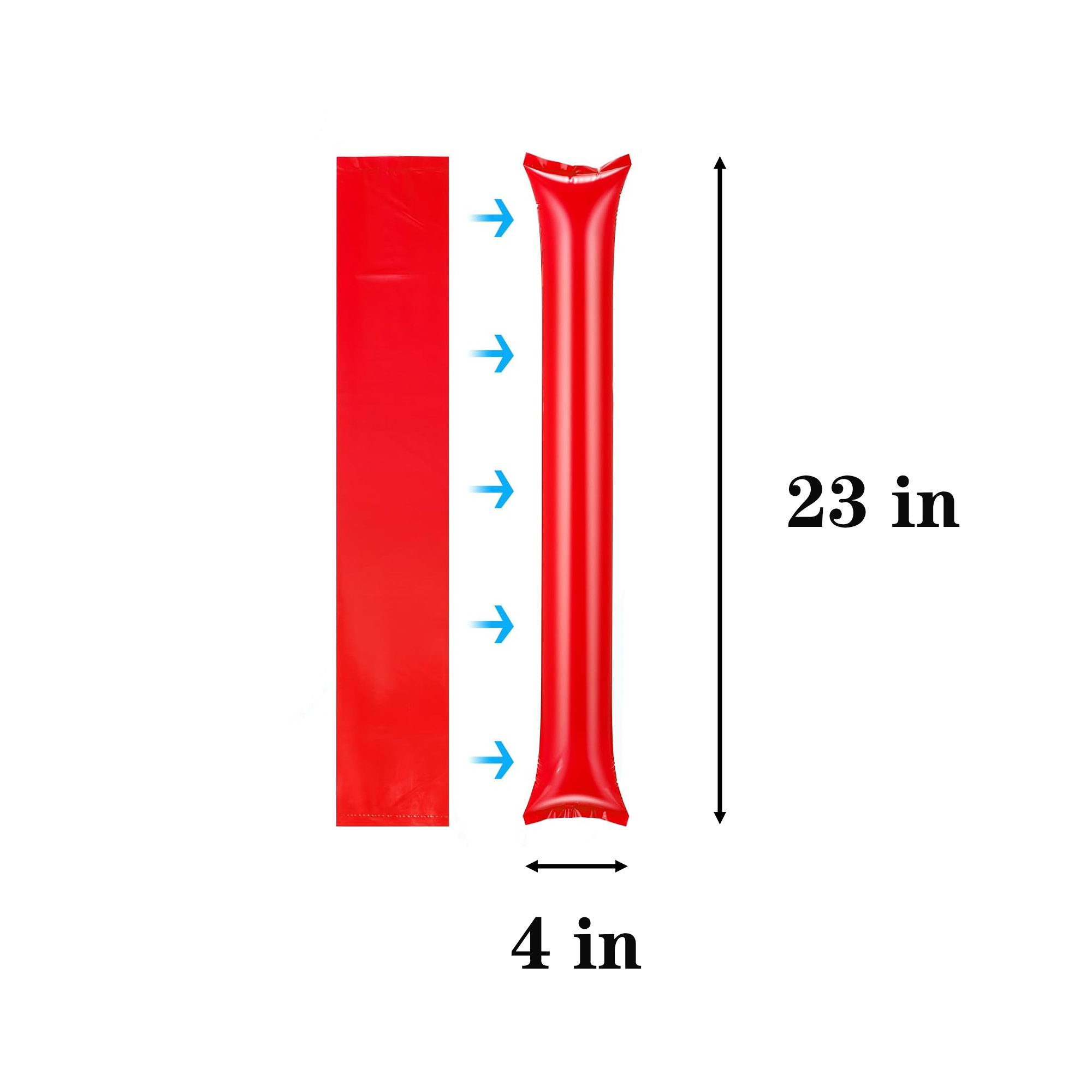 Plastic Cheerleading Inflatable Stick 4