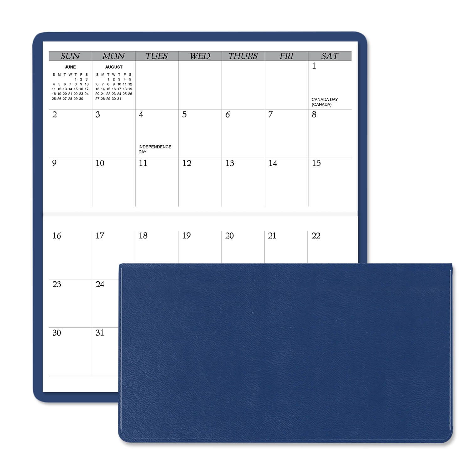 Executive Horizontal Monthly Pocket Planner 7
