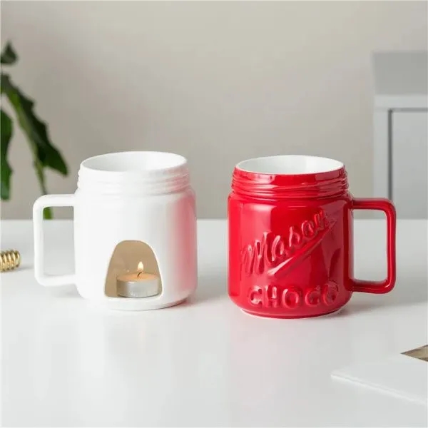 Custom Ceramic Chocolate Fondue Set 2