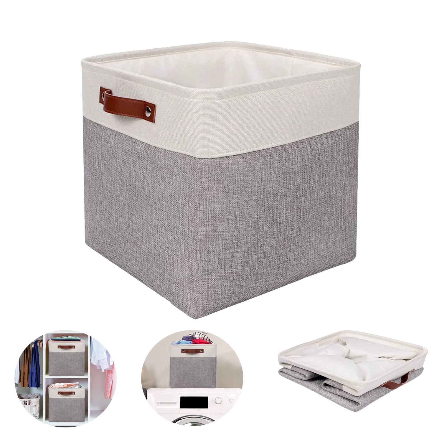 Storage Bins With Hard Bottom 1