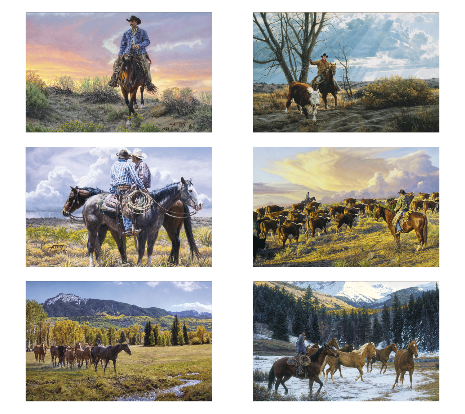 Triumph® Calendars American West by Tim Cox Calendar 14