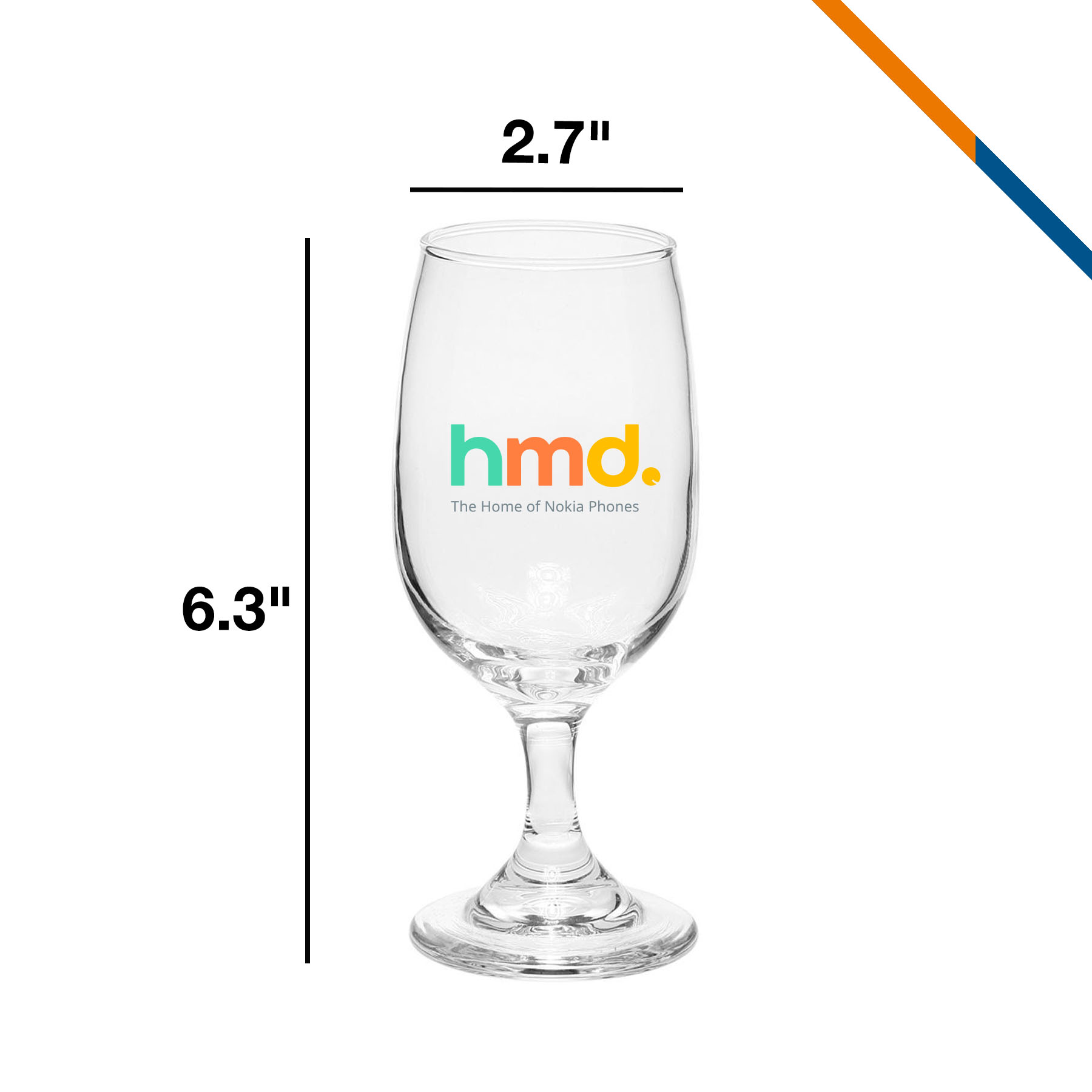 Olibiden Wine Glasses - 8.5 OZ. 11