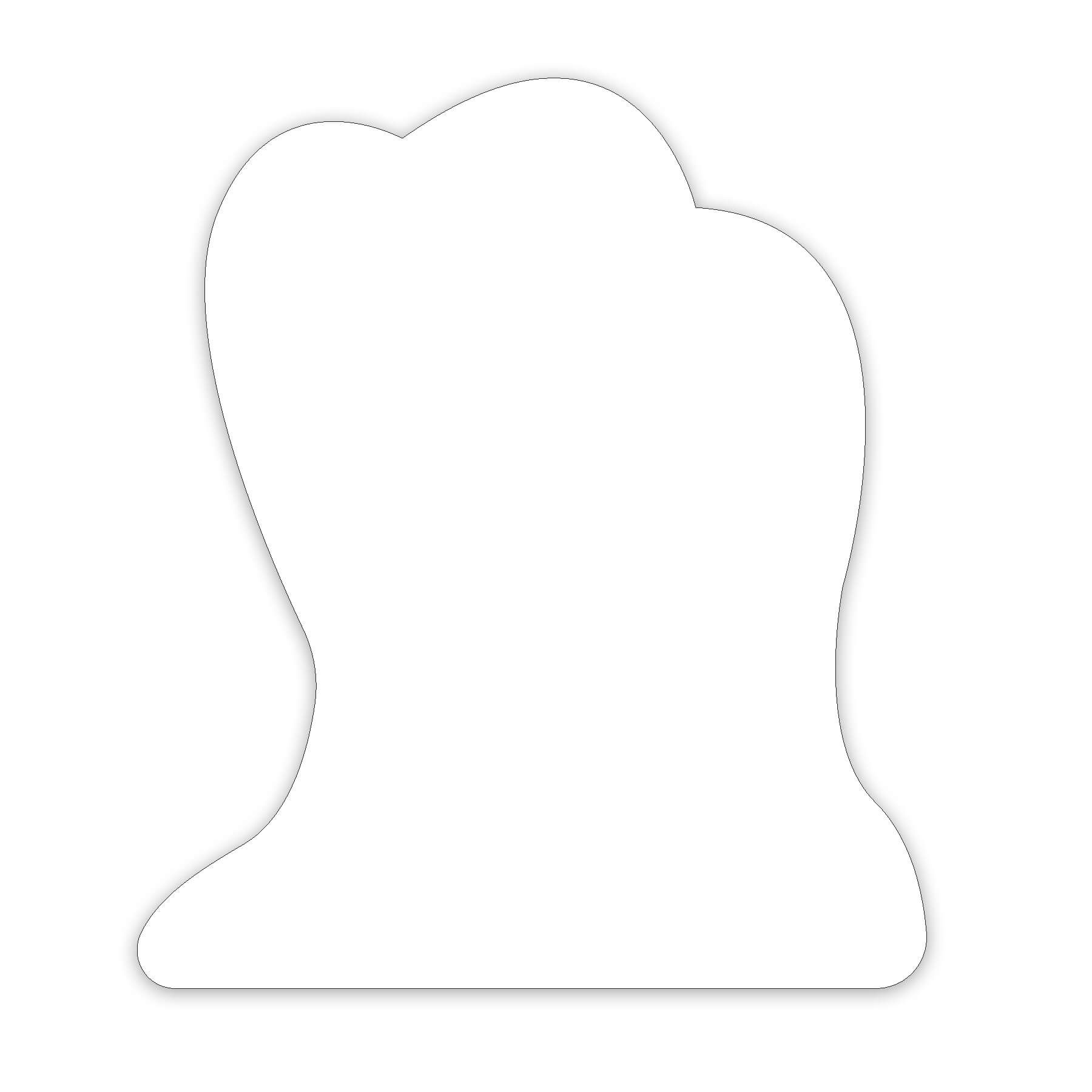 Cactus Shaped NoteKeeper™ Magnet 35 Mil 1