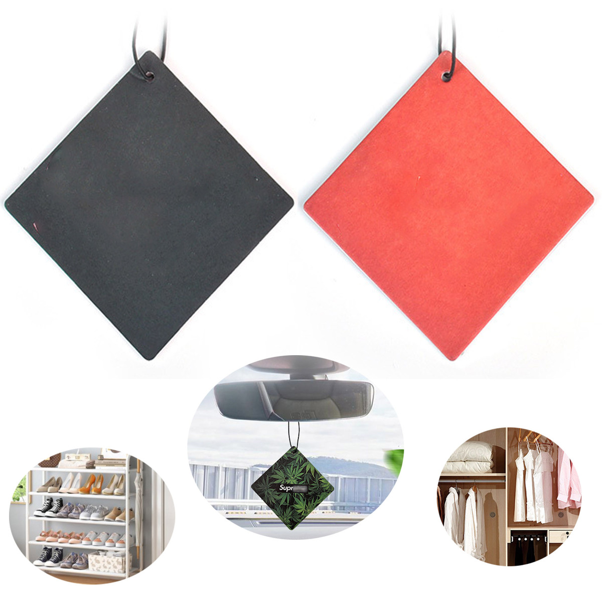 Hanging Air Freshener Car Fragrant Chips 2