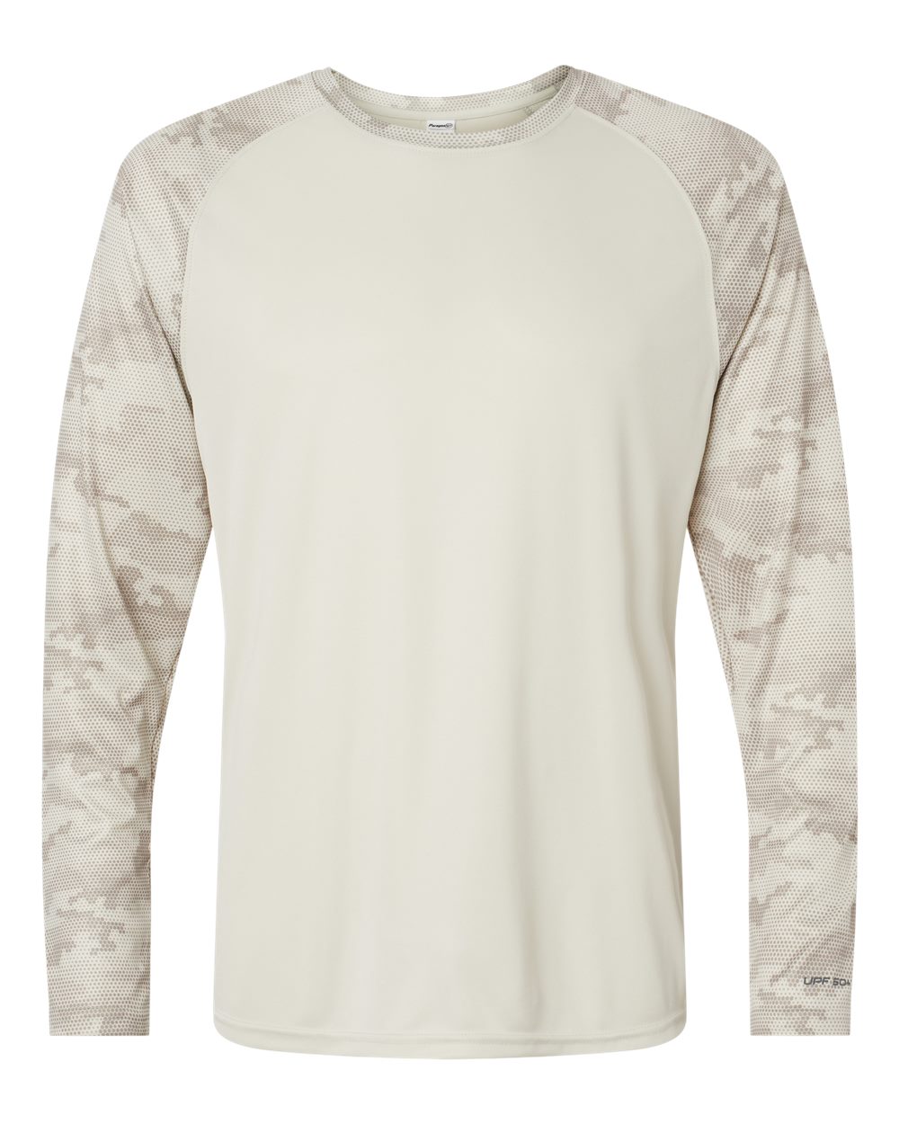 Unisex Cayman Performance Camo Colorblocked Long Sleeve T-Shirt - 216 97