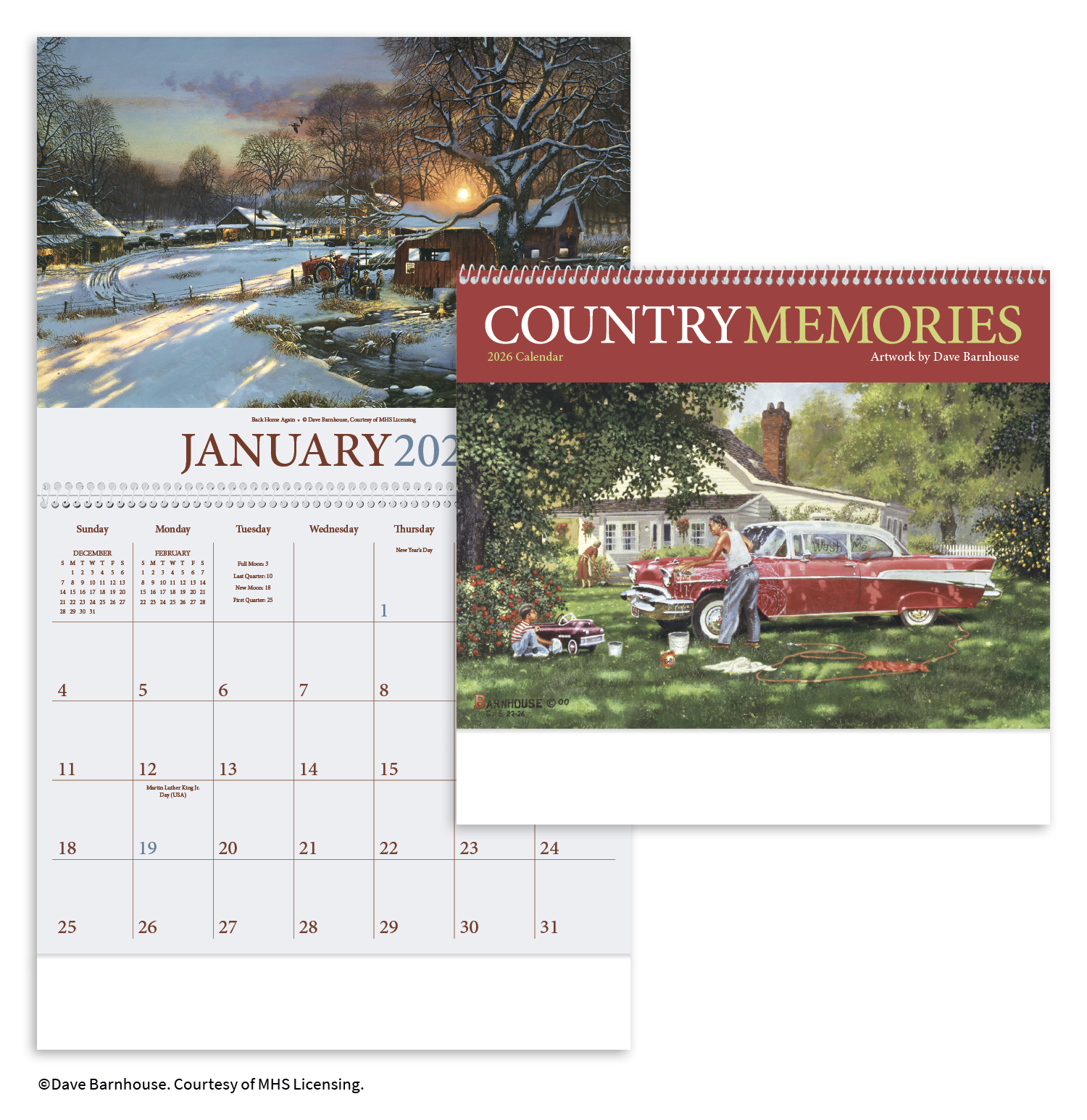 Triumph® Calendars Country Memories Calendar 45