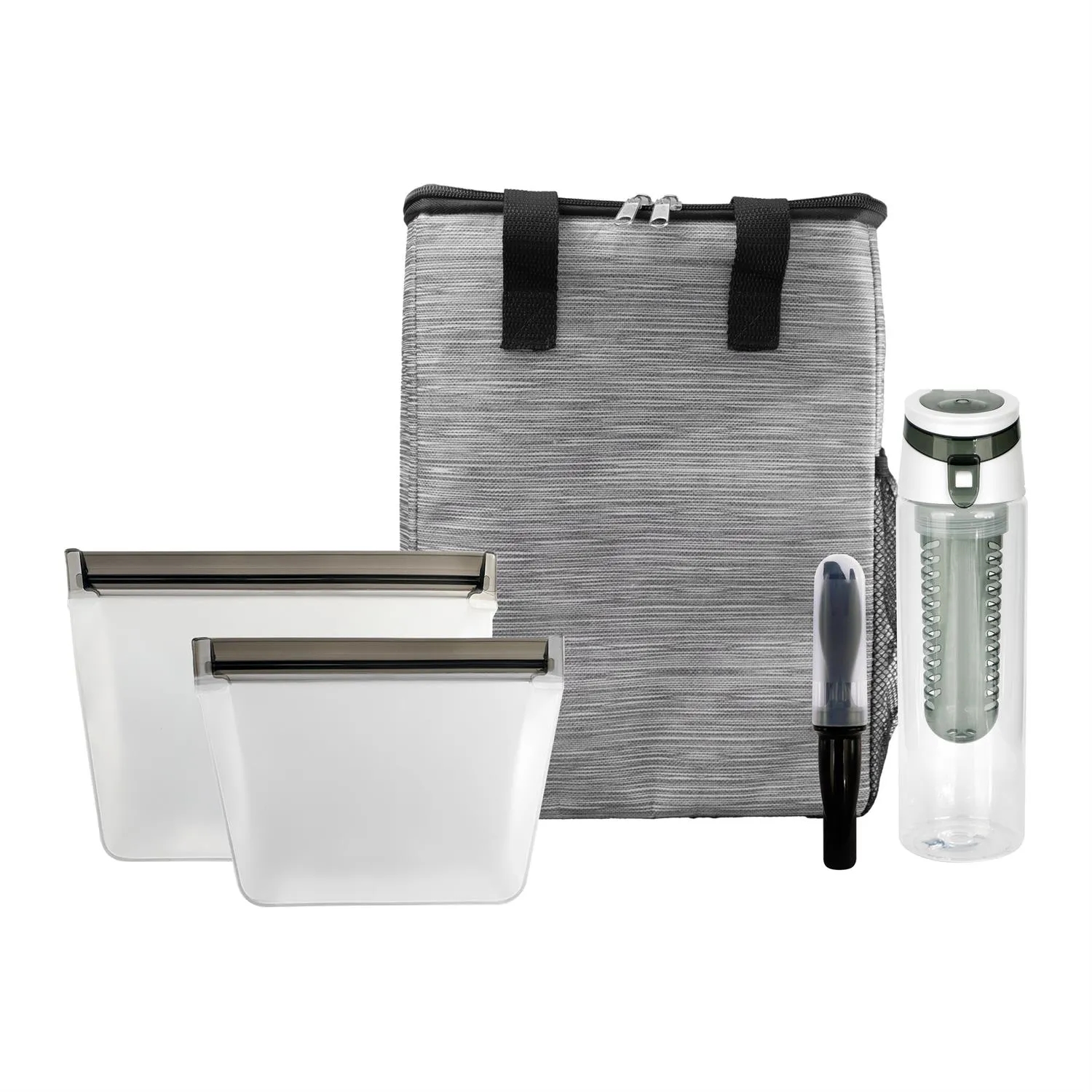 Reusable Beverage & Cutlery Tote Set 17