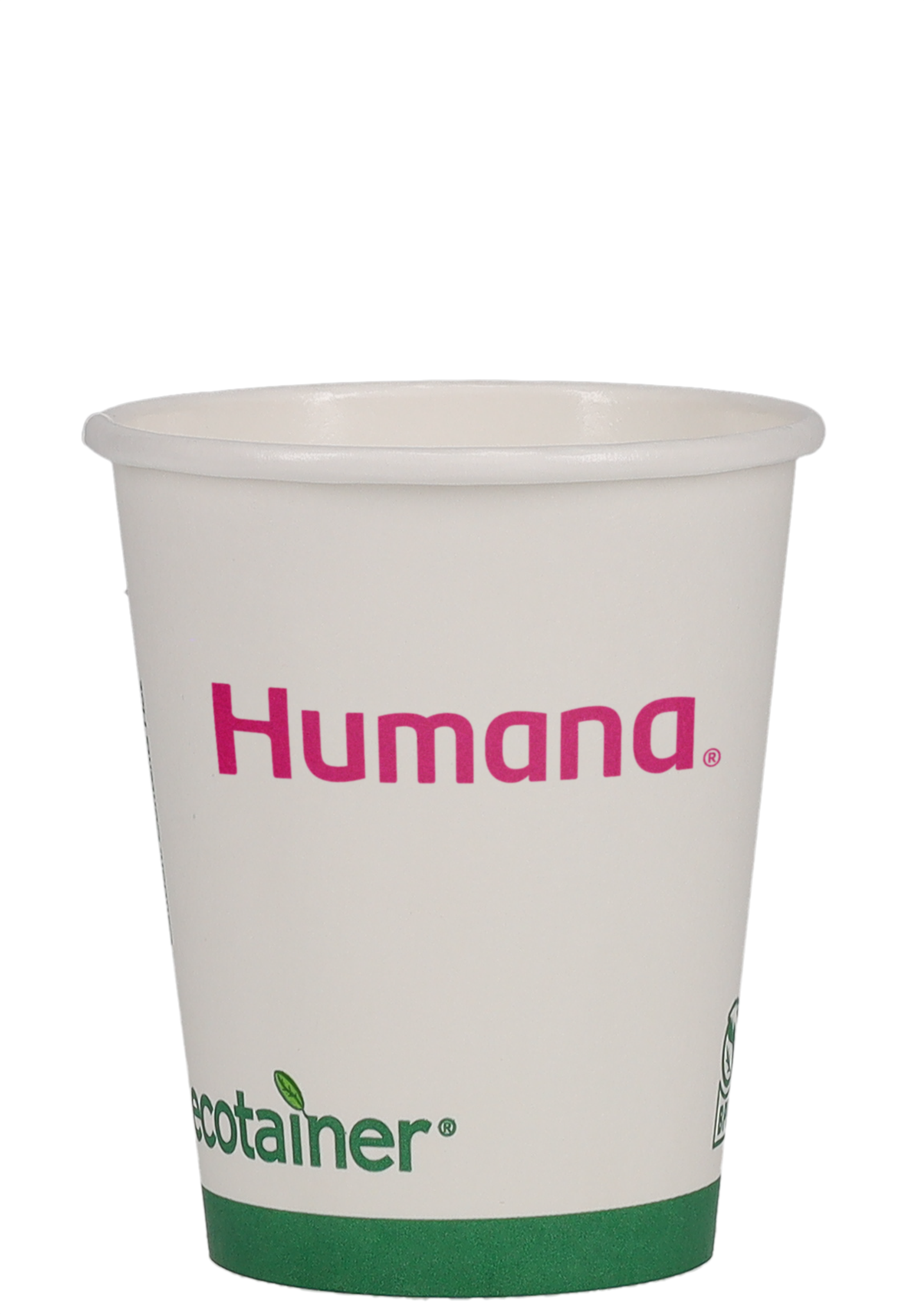 8 oz Paper Cup Eco White Tradition Print 6