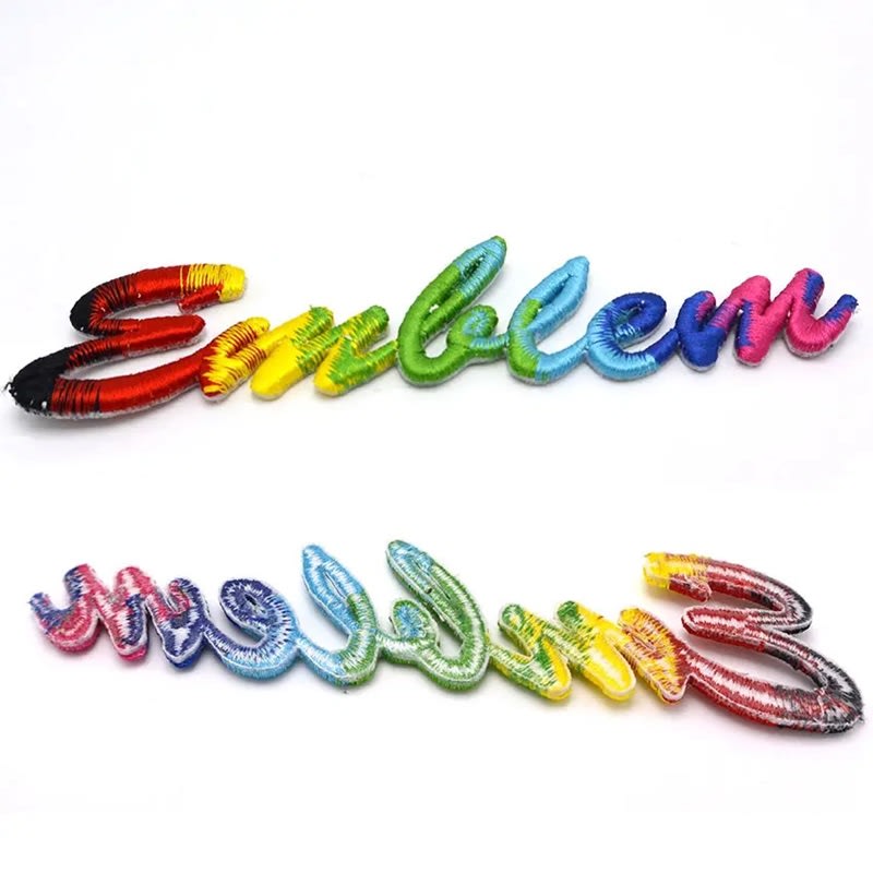 Custom 3D Embroidered Patches 9