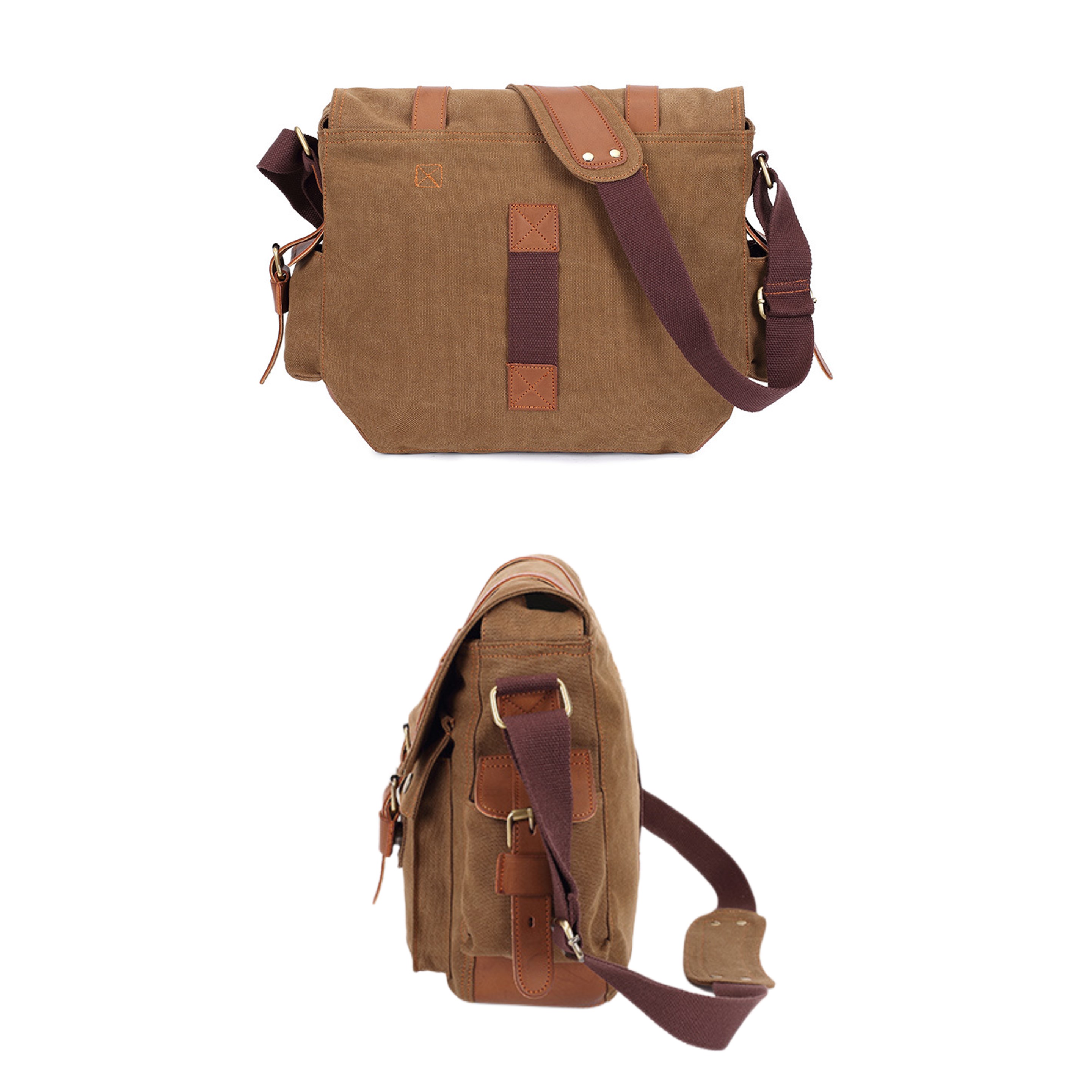 Vintage Messenger Bag (Direct Import) 4