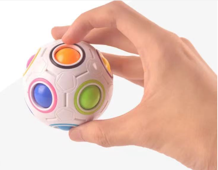 Rainbow Puzzle Ball Toy 3