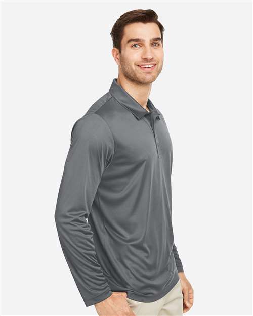 Men's Zone Performance Long Sleeve Polo - TT51L 11