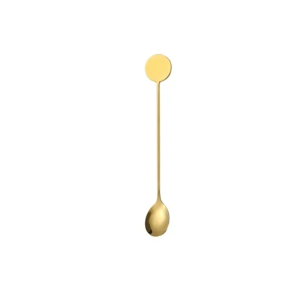 Logo Stainless Steel Coffee Stirrer 2