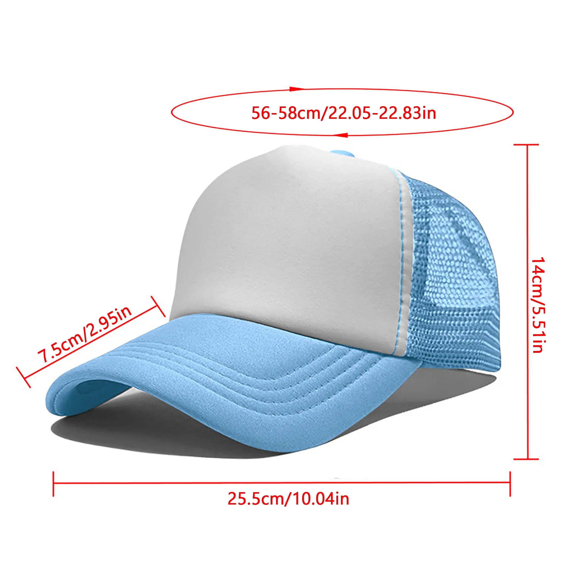 Color Blocked Baseball Cap 1